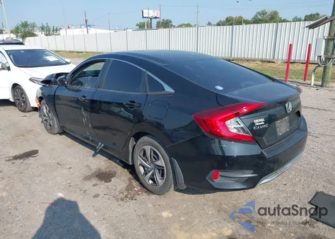 2019 Honda Civic Lx from USA, damaged, VIN 19XFC2F62KE003646